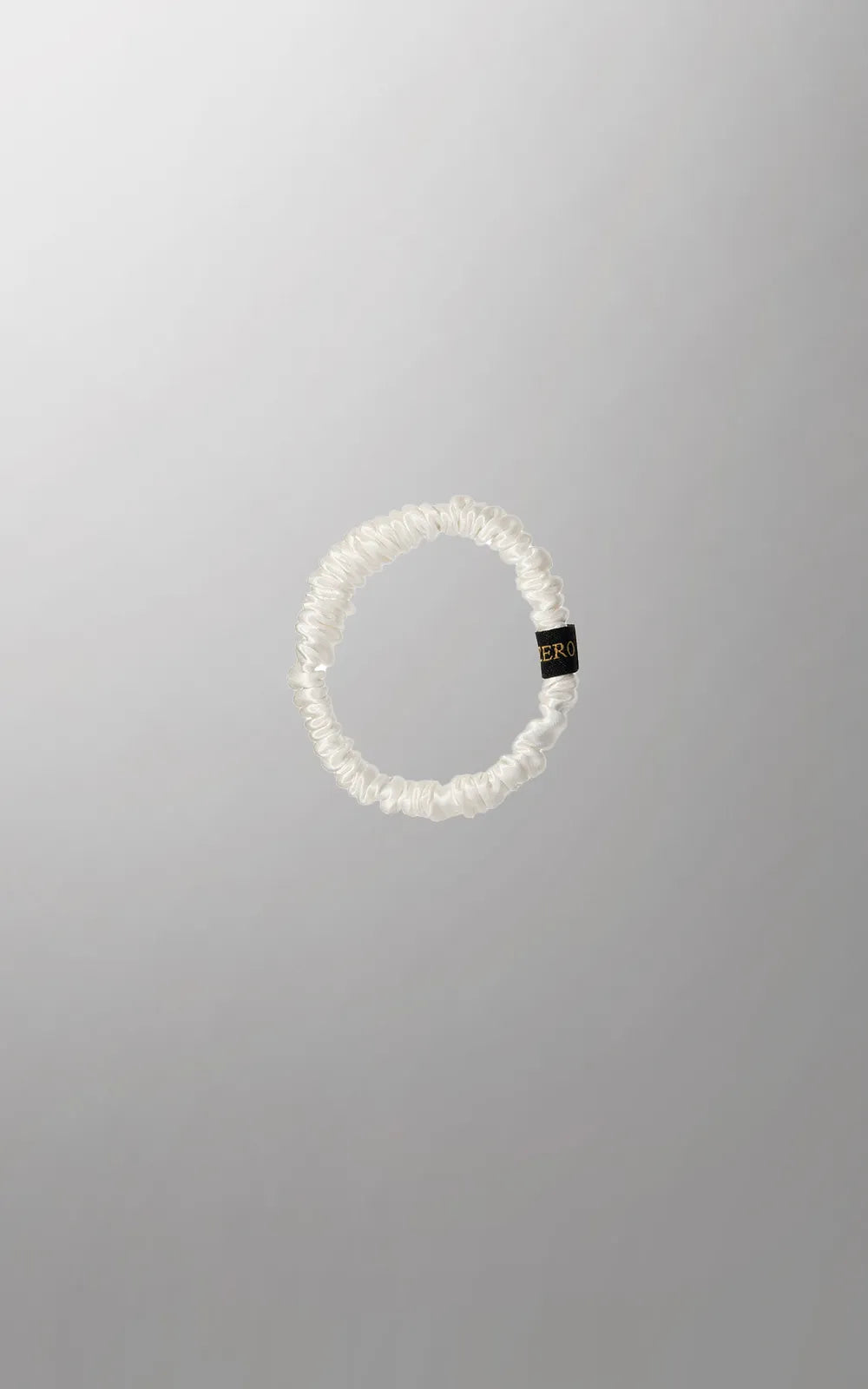 Silk Hair Ties (M, L) (Gray, Golden, White)