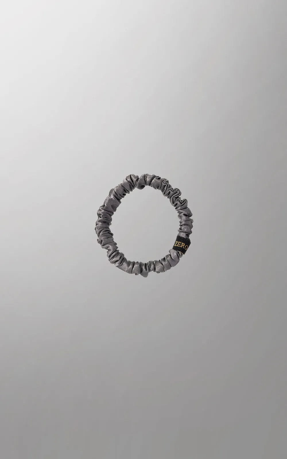 Silk Hair Ties (M, L) (Gray, Golden, White)